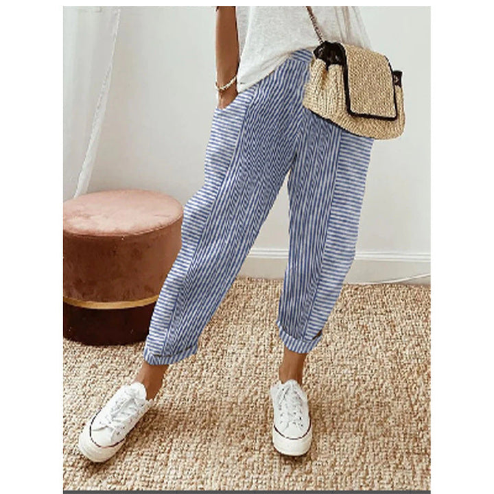 Alexis | Trendy Striped Trousers