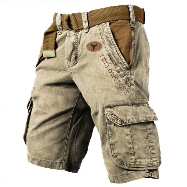 Angus | Cotton Cargo Shorts