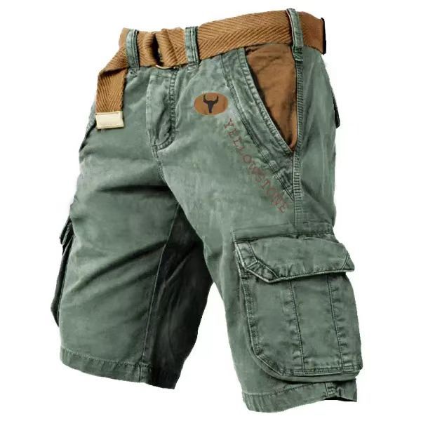 Angus | Cotton Cargo Shorts