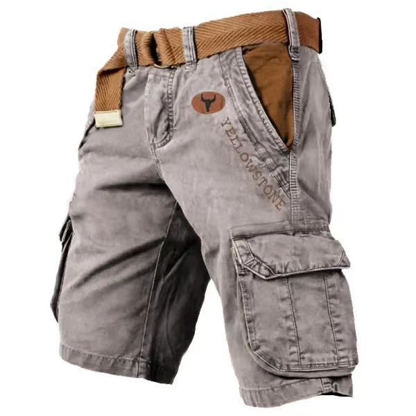 Angus | Cotton Cargo Shorts