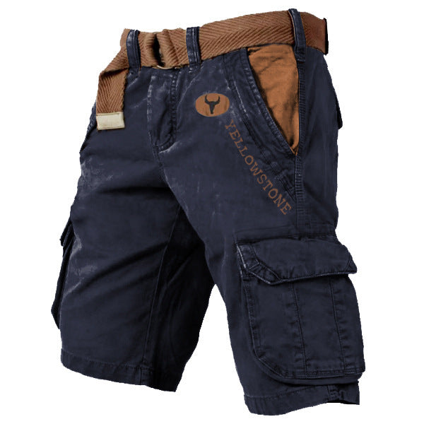 Angus | Cotton Cargo Shorts