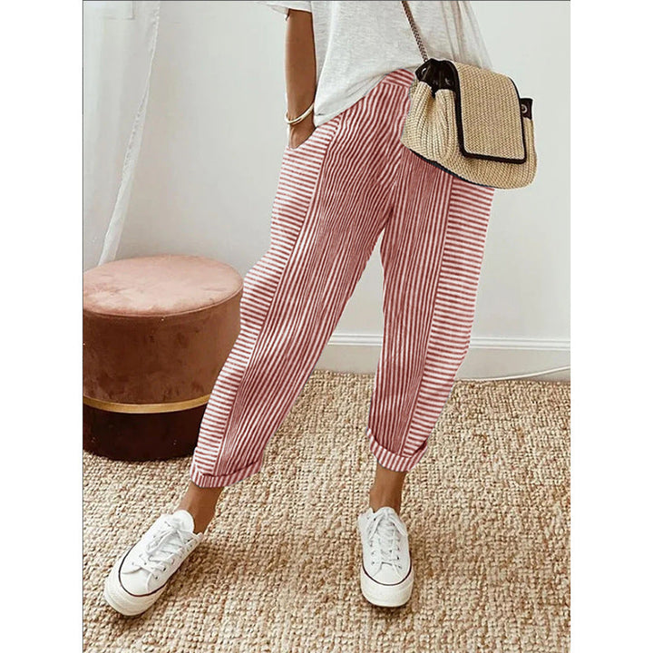 Alexis | Trendy Striped Trousers