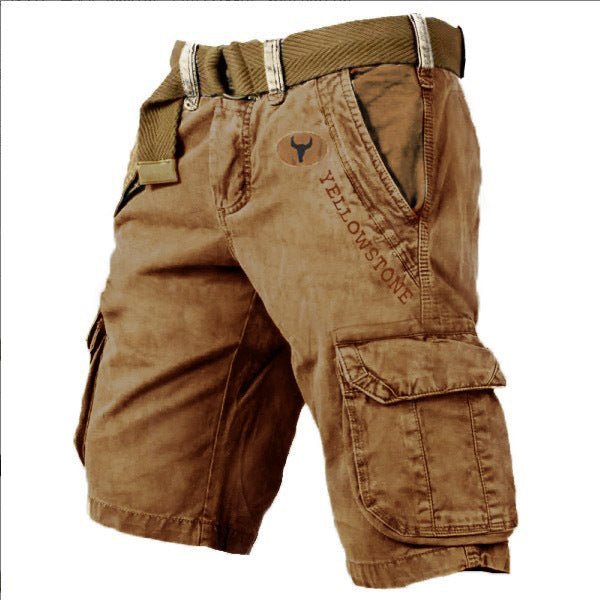 Angus | Cotton Cargo Shorts