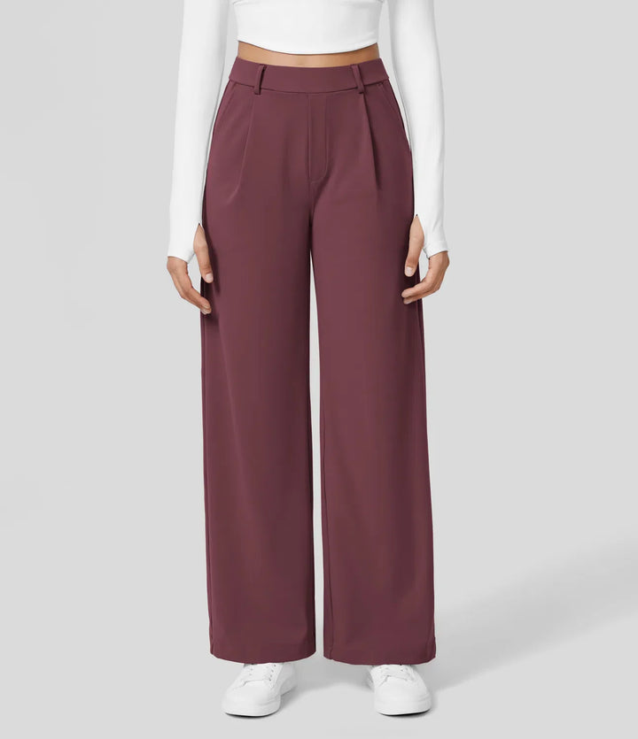 Anna | Elegant pants with a high waist.