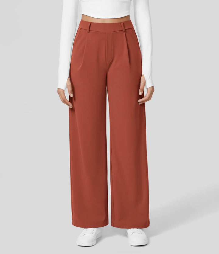 Anna | Elegant pants with a high waist.