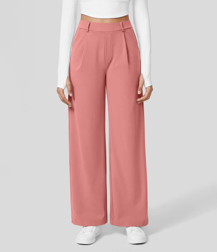 Anna | Elegant pants with a high waist.