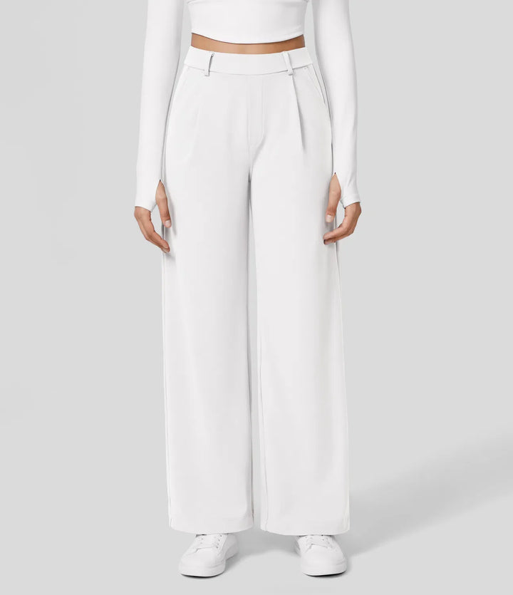 Anna | Elegant pants with a high waist.